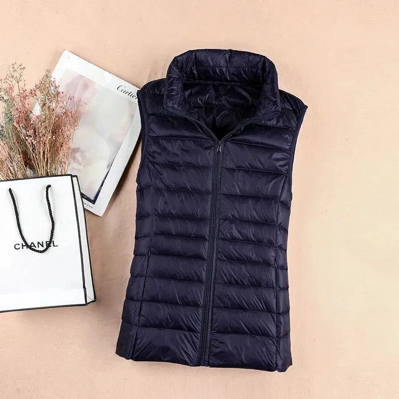 Weaver Bodywarmer | Warm quilted vest for women