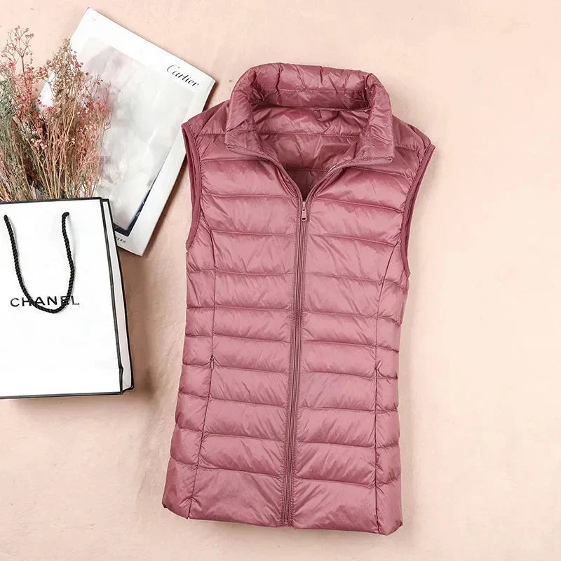 Weaver Bodywarmer | Warm quilted vest for women