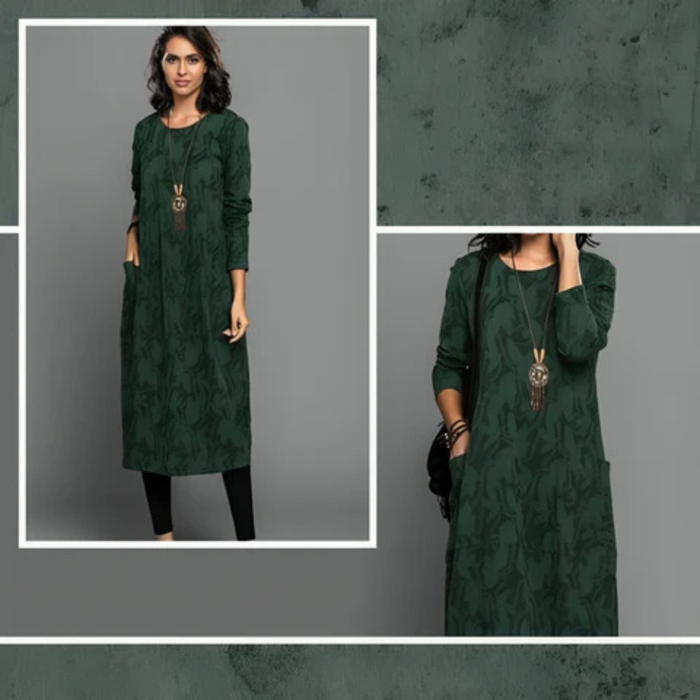 Bertha | Elegant Winter Dress